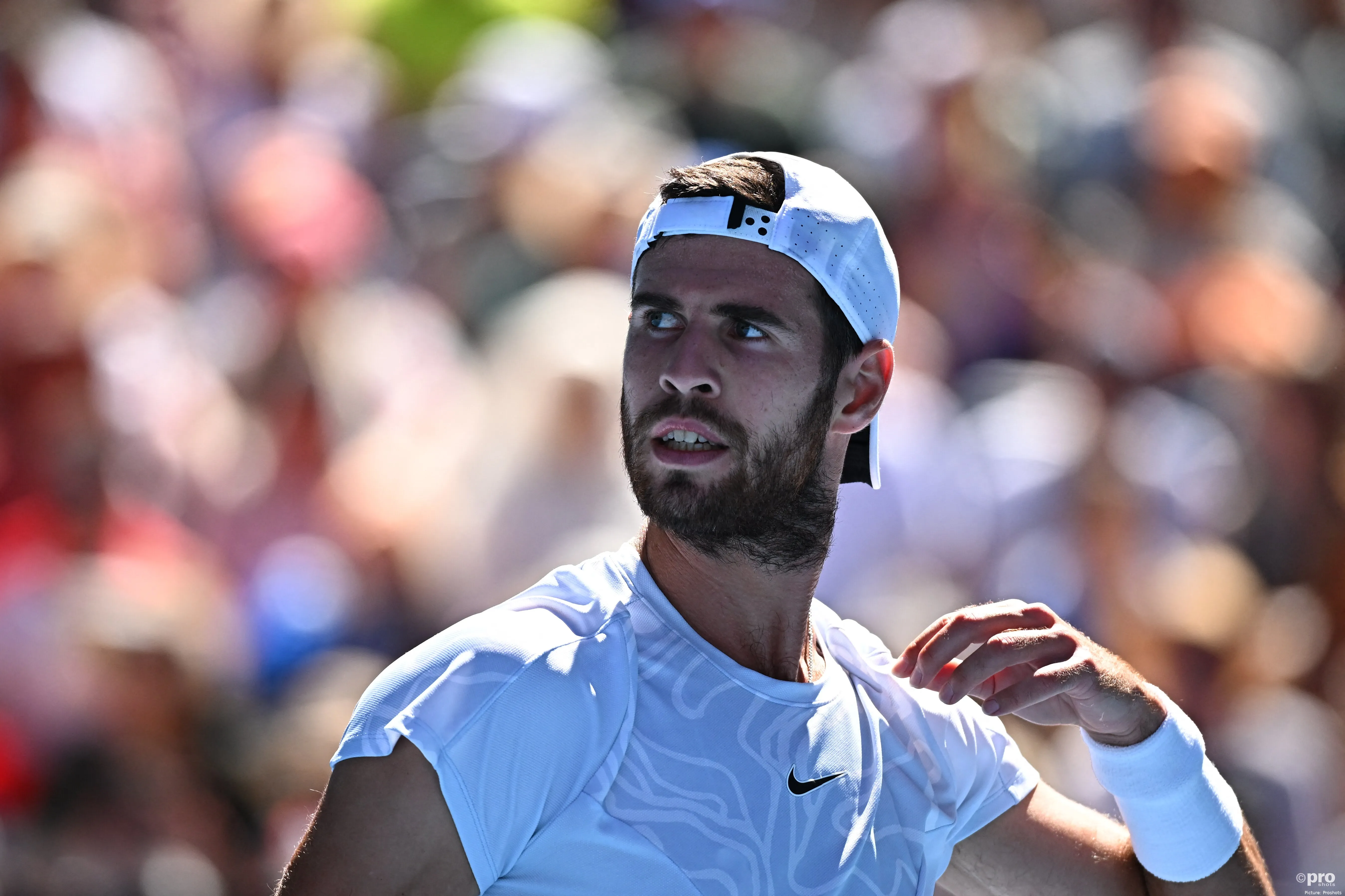 Daily Dose of Social Media Khachanov and Humbert's tense net exchange
